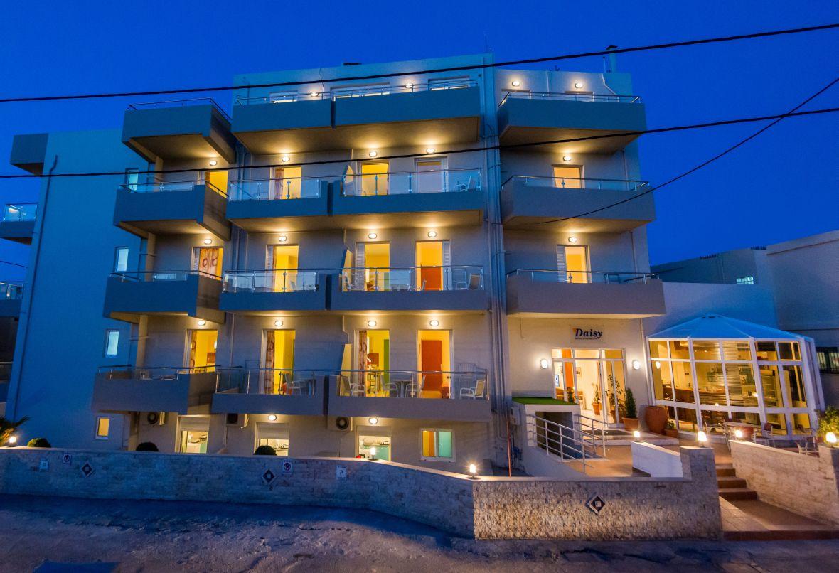 Daisy Hotel Apartments Rethymno  Bagian luar foto