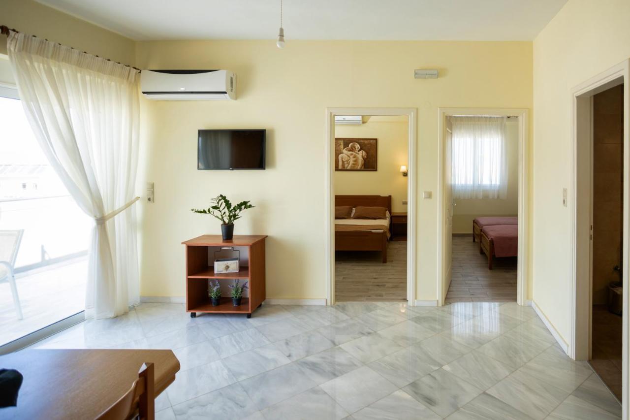 Daisy Hotel Apartments Rethymno  Bagian luar foto